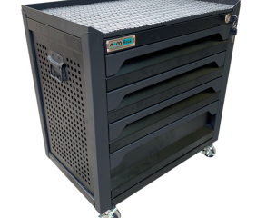 Tủ dụng cụ gia đình 4 ngăn có khóa - F0RD4 - Màu đen