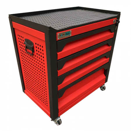 Tủ dụng cụ gia đình 4 ngăn có khóa - F0RD4 - Màu đỏ