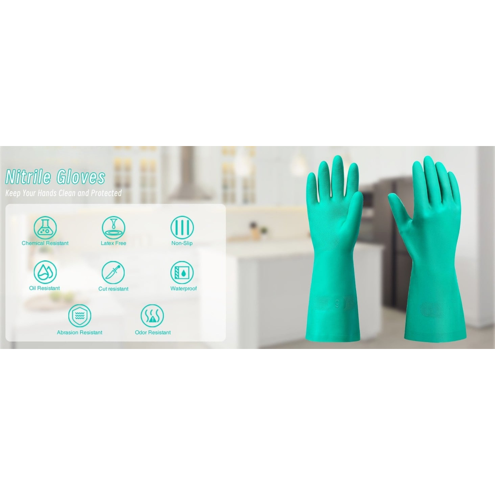 Găng tay Ams Nitrile chống hóa chất - A536