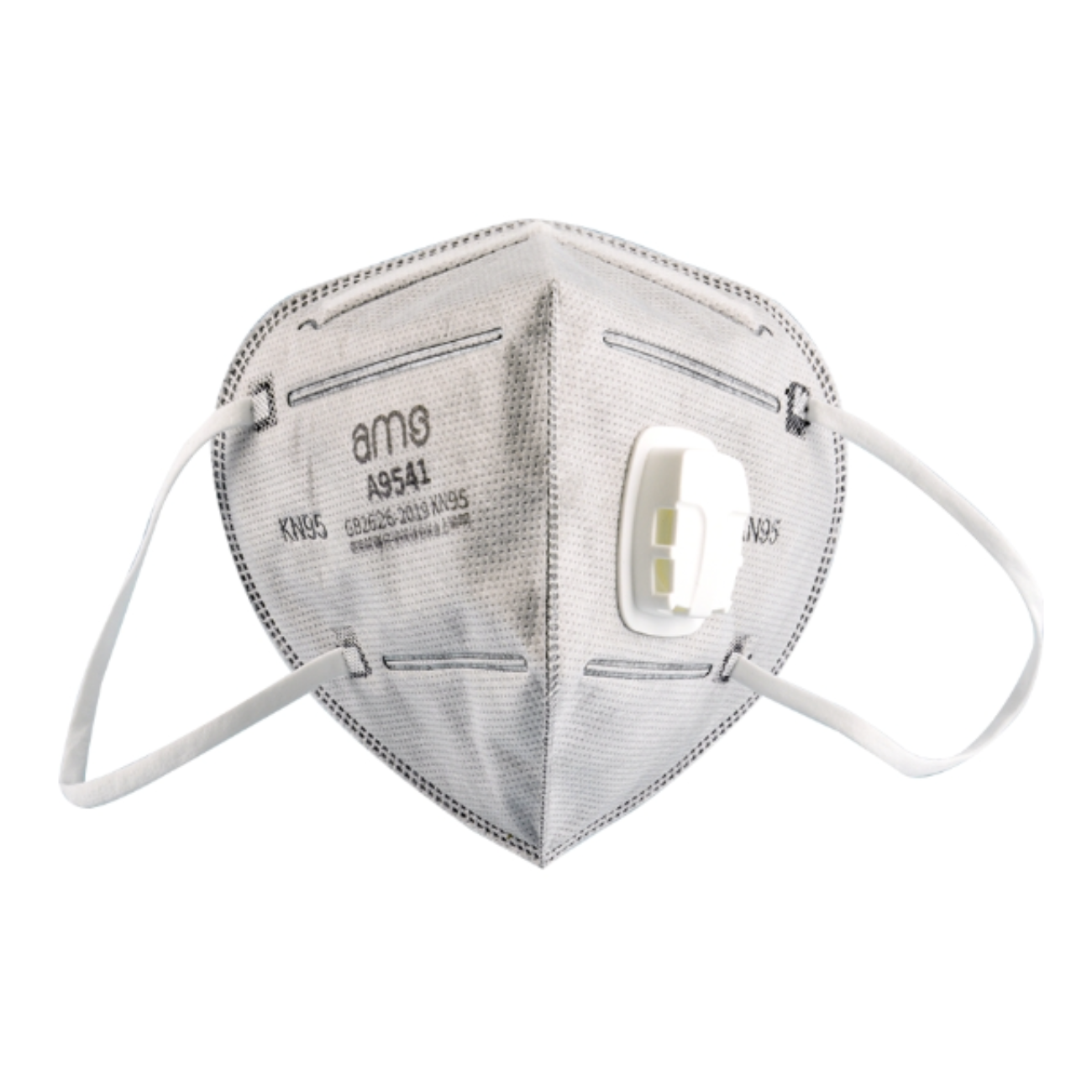 Khẩu trang Ams KN95 than hoạt tính có van - A9541V