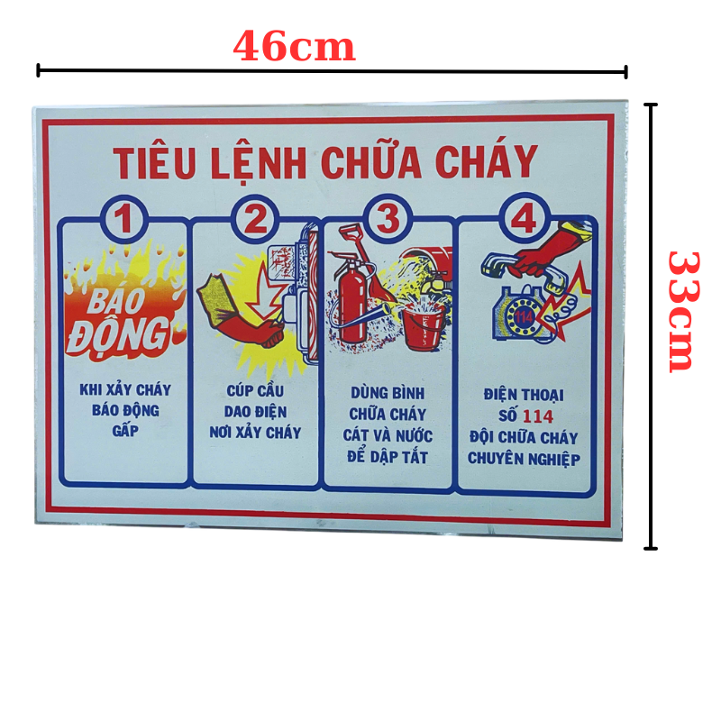 Bảng cấm lửa và cấm hút thuốc
