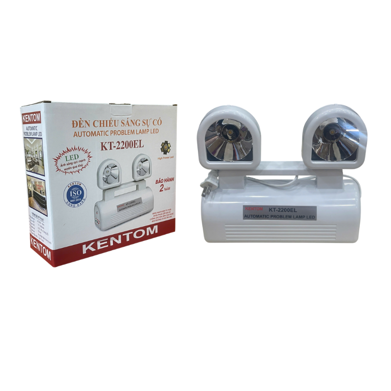 Đèn sự cố KT2200 (Kentom-Việt Nam)-có kiểm định